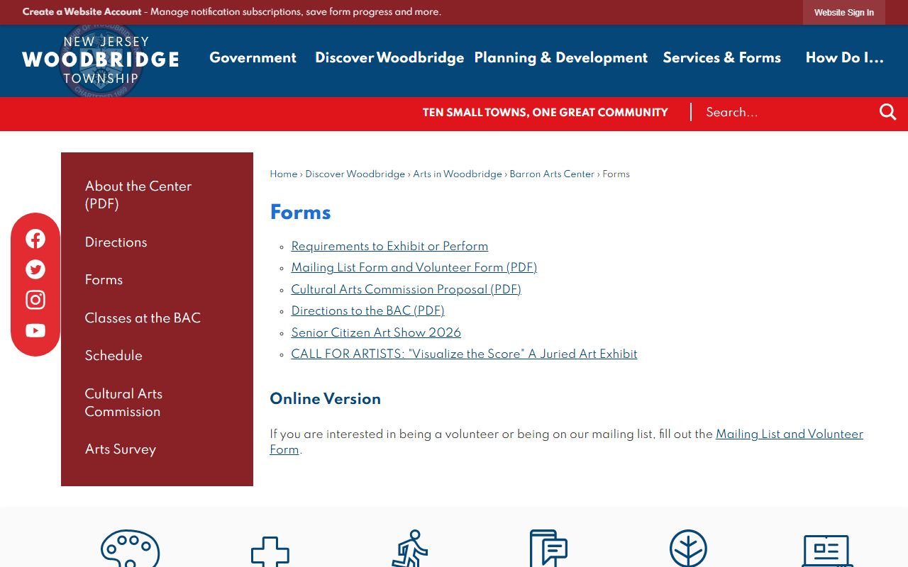 Woodbridge Township police and inmate population records